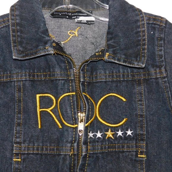 Rocawear Denim Jean Jacket 18 Mo. - Picture 2 of 6